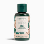 The Body Shop Shea Shower Cream bottle on a white background