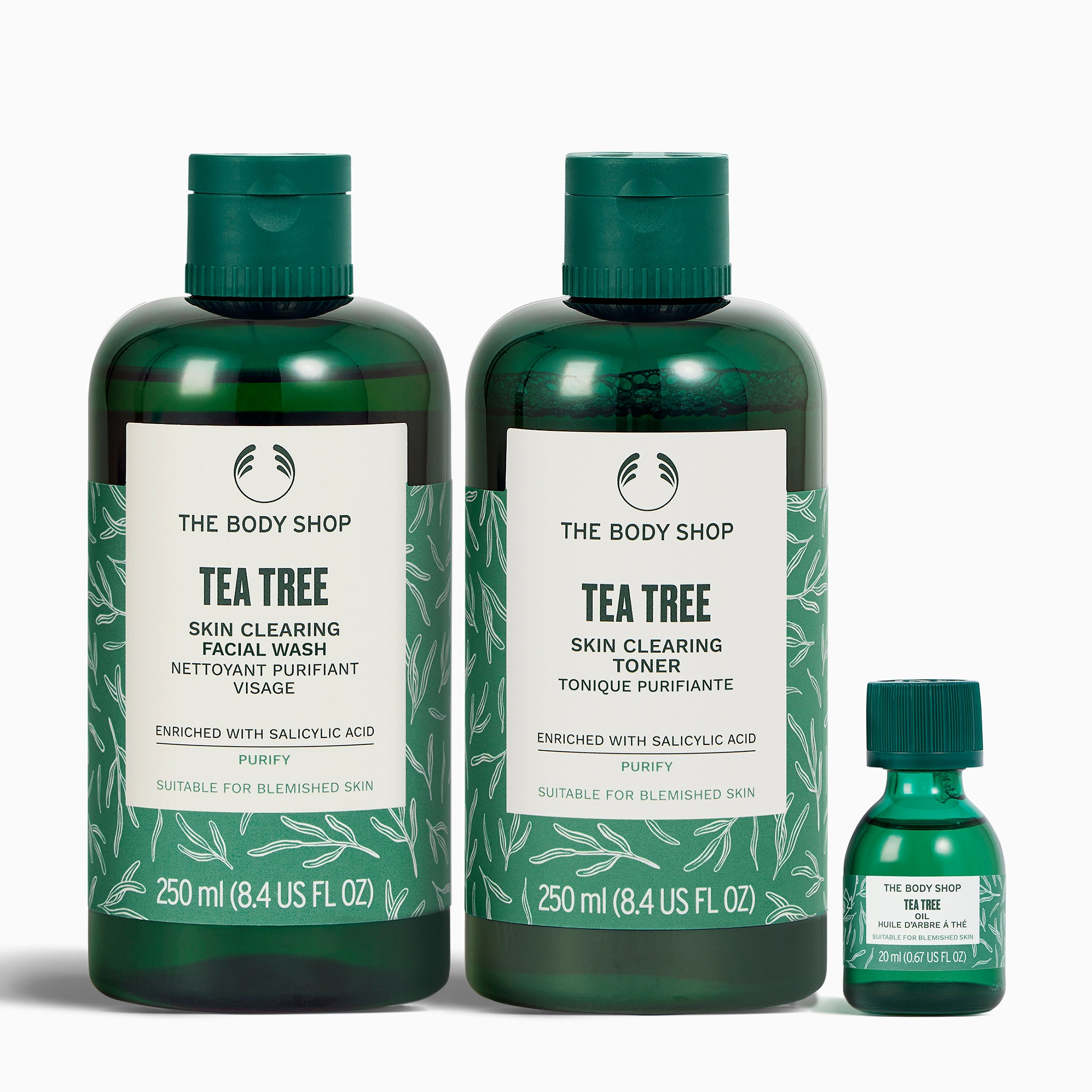 The Body Shop Cleanse and Treat Routine